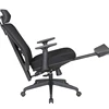 Manufacturer Armrest Adjustable Mesh Chair with Headrest, Office Task Chair sillas de oficina