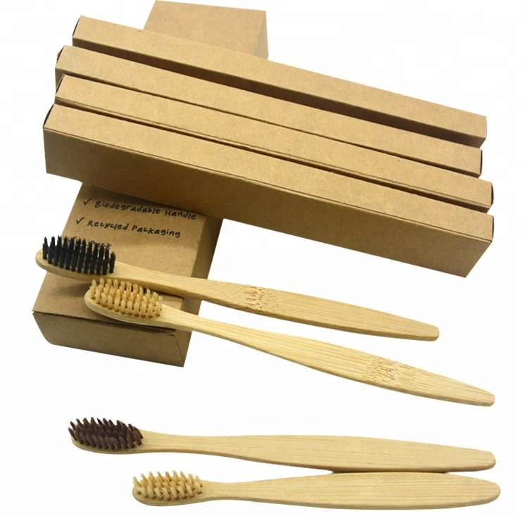

Hot sale Eco-friendly health brush with bamboo toothbrush, Customized color