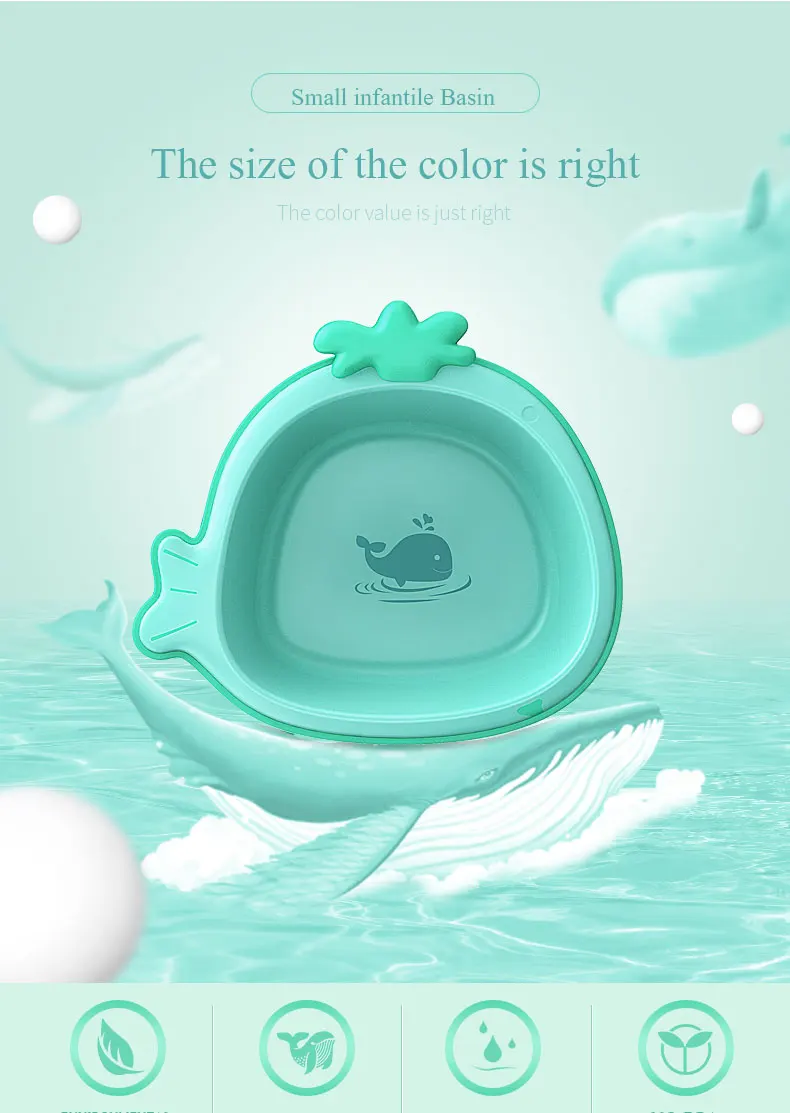 Cheap Baby Bath Inflatable Pool Bathing Cow Thick Shatterproof Small