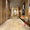 Jade polish Beige Glossy Surface Golds Line Polished Porcelain Floor Tiles