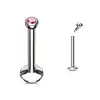316L Surgical Steel Internally Threaded Labret