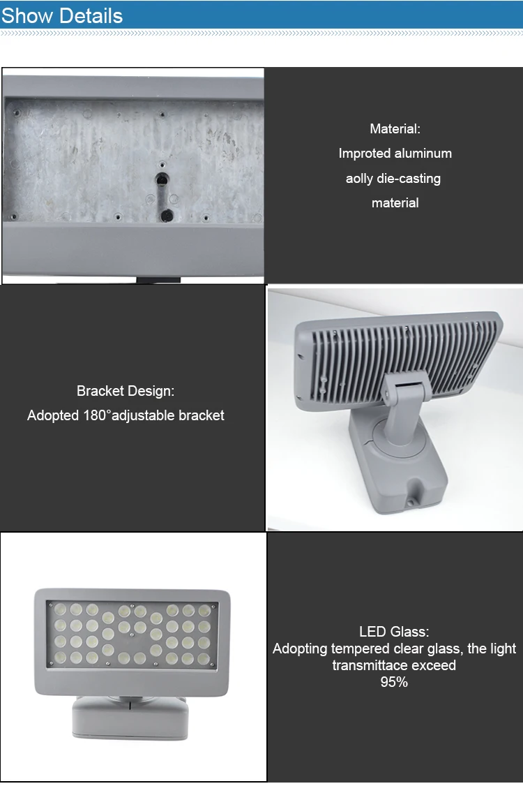 led flood lamp parts outdoor led lamp housing