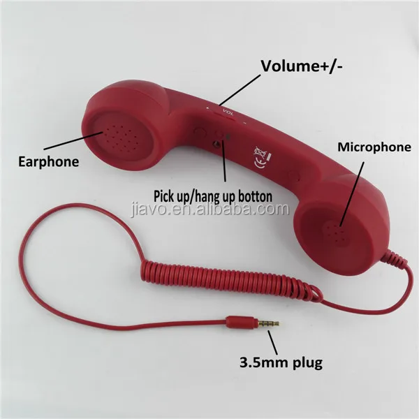 2017 Top Selling Retro Phone Handset /usb Telephone Handset Buy Retro