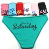 Sexy wholesale seven days of a week full cotton ladies' briefs and panties