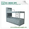 Steel Offshore Bed with Light & Book Rack, Metal Bed for Offshore Interior