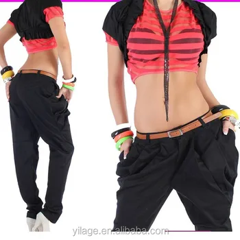 las China hip para herm pantalones sexy pantalones mayor mujeres señora por hop manguera 2015 chino aqOCOw