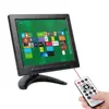 8 inch IPS CCTV Monitor with Remote Control Color Video Monitor Screen Security Surveillance Monitor AV/VGA/BNC/HD MI/USB Inp