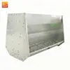 animal farm auto double sided stainless steel pig feeder