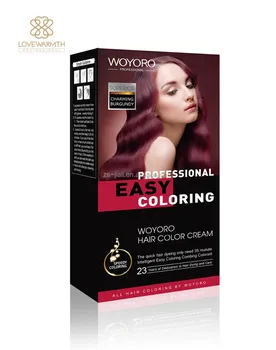 Allergy Free Permanent Smart Hair Color Kit 120ml 120ml Easy For