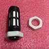 PE waterproof sensor shell SHT10 SHT11 SHT15 Temperature and humidity black protective cover HS12-40A M12 sensor housing