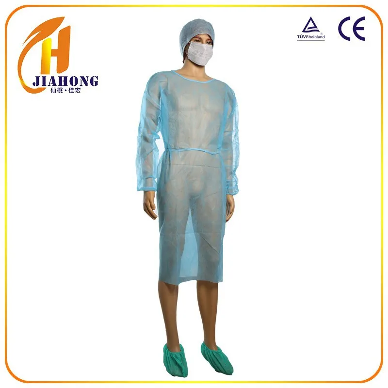 
disposable hospital operation theatre patient gown 