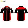 button down custom blank racing shirts