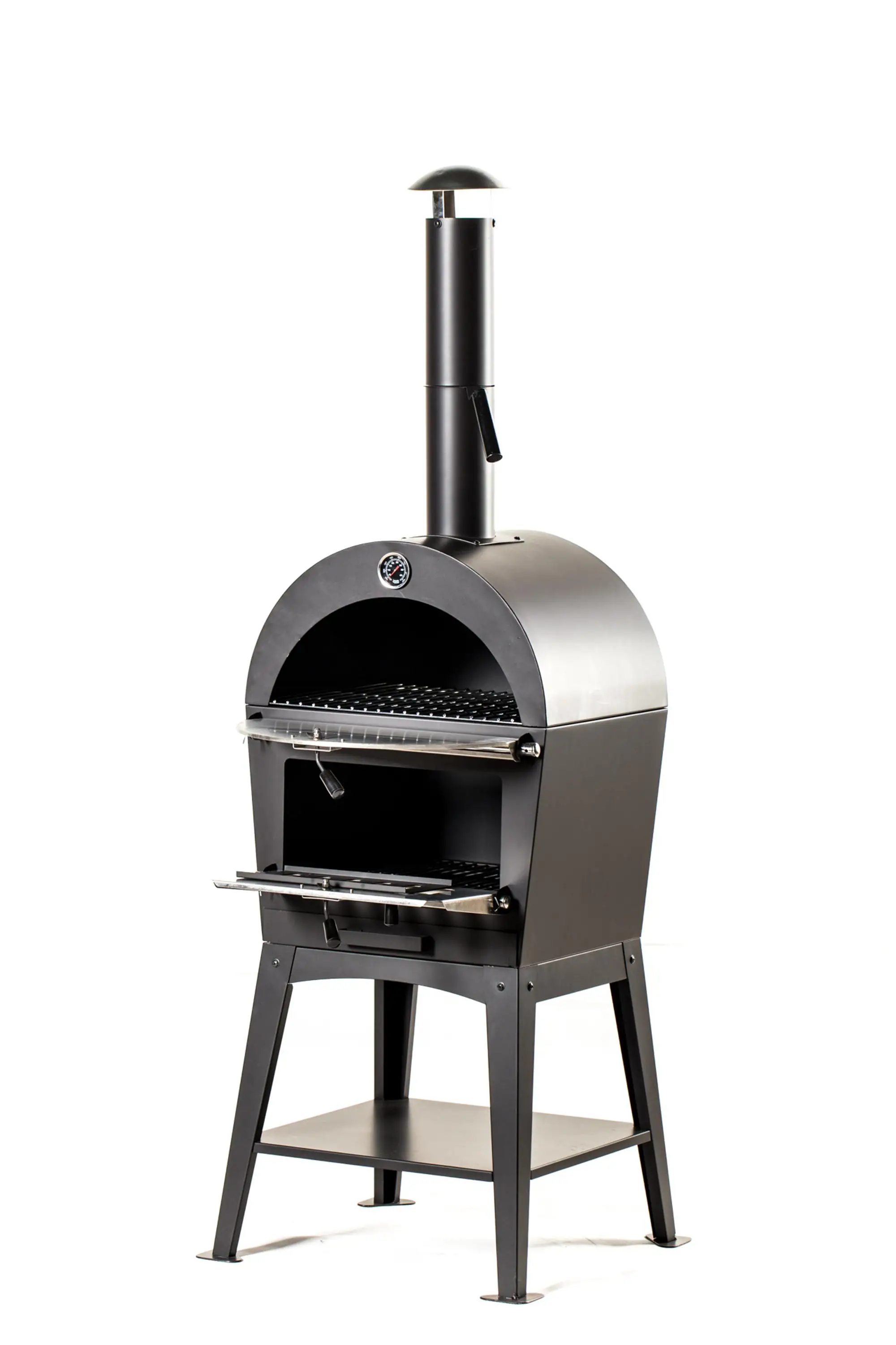 Smokeless Bbq Smoker Pizza Oven 3in1 Charcoal Outdoor Pizza Baking
