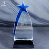 China Hotsale and High Quality Customized Five-pointed star Crystal Trophy For award and souvenir
