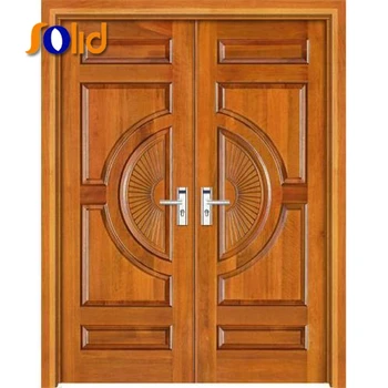 Hot Sale French Style Main Wooden Front Double Door Design Buy Wooden Front Double Door Design French Style Wooden Door Main Double Door Wooden