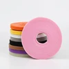 knitted loop with plastic hook tape