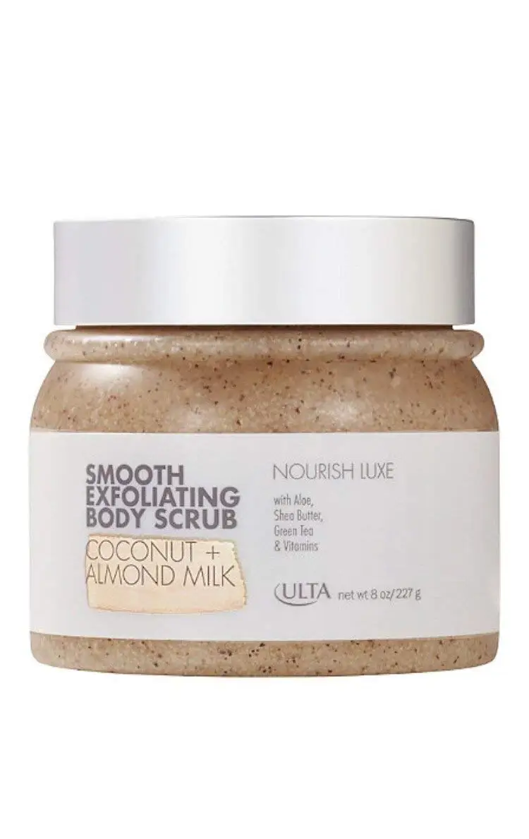 Ulta Smooth Exfoliating Body Scrub ~ 8 oz ~ Coconut + Almond Milk