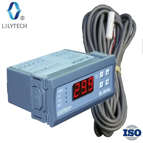 

ZL-803A, 220Vac, 30A output water temperature control, seafood machine temperature controller, Aquarium thermostat, Lilytech, N/a