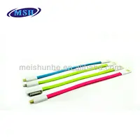 usb magnetic charger colorful charging cable