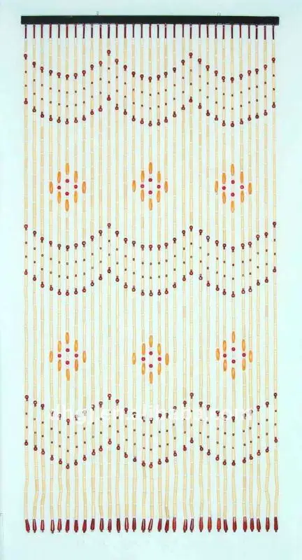 90 180cm Fashion Design Wood Beaded Curtain Buy Wood