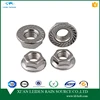 din6923 hex flange nut blank/ serrated m5 m6 m8 m10