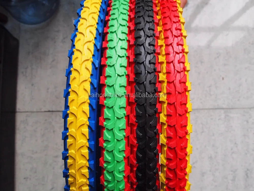 coloured mtb tyres