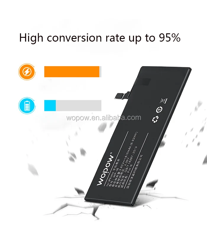 Wopow Wp- Replace Battery For Iphone,Battery For Iphone 6  