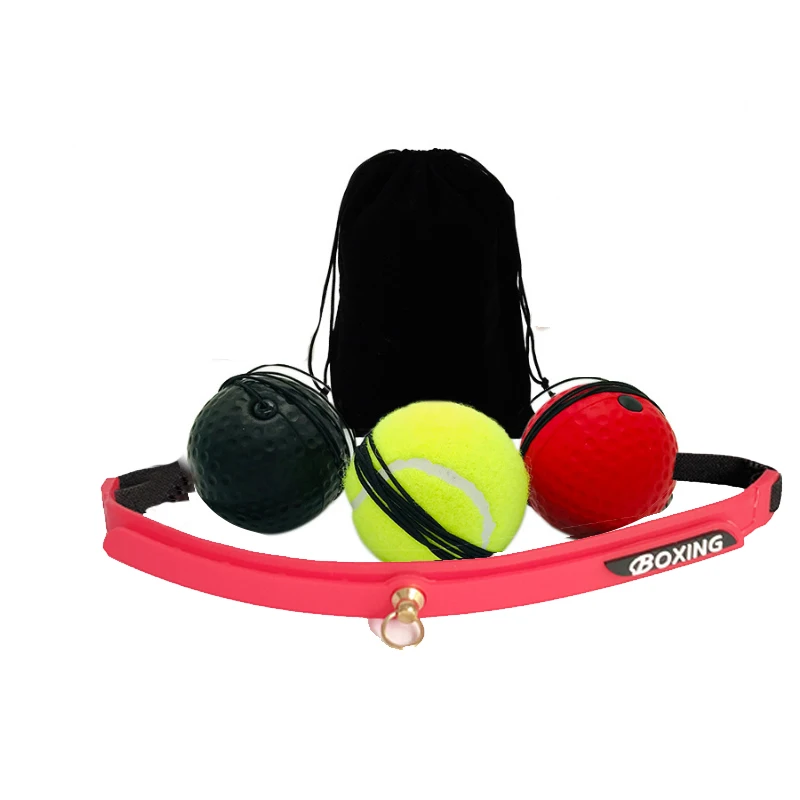 boxing ball headband Fight Ball Reflex Head Band Boxing Speed Balls for men