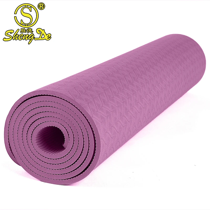 

wholesale eco custom logo tpe yoga mats 5mm