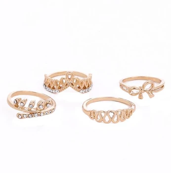 simple gold finger rings