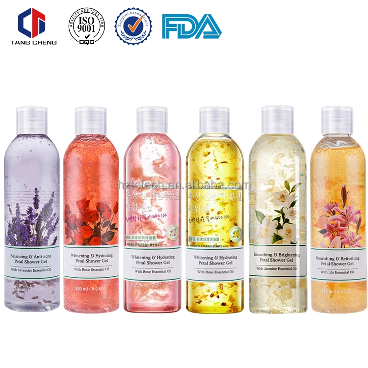 perfumed body shower gel
