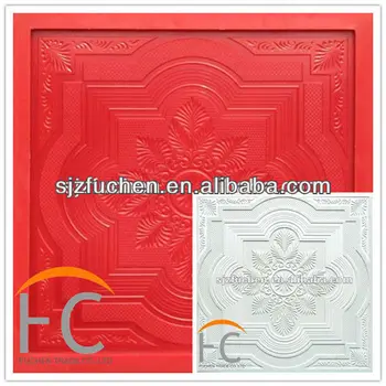 Gypsum Board Mold With Beautiful Pattern Buy Hot Selling Gypsum Ceiling Board Pvc Faced Aluminum Foil Back Gypsum Ceiling Tile Molds Supplier Good
