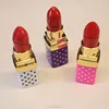 Creative Design Colorful Portable Lighter Butane Flame Gas Point Lipstick Shape Lighter Model Cigarette Lighter