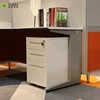 Steel mobile pedestal modern office filing cabinet metal storage cabinet
