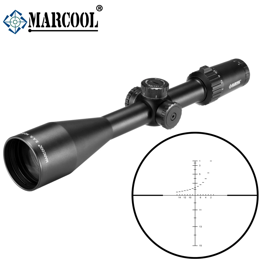 

Riflescope SAR 5-25X56 SF Front Focal Plane riflescopes Marcool optics rifle scope hunting sniper shooting sight with mount ring
