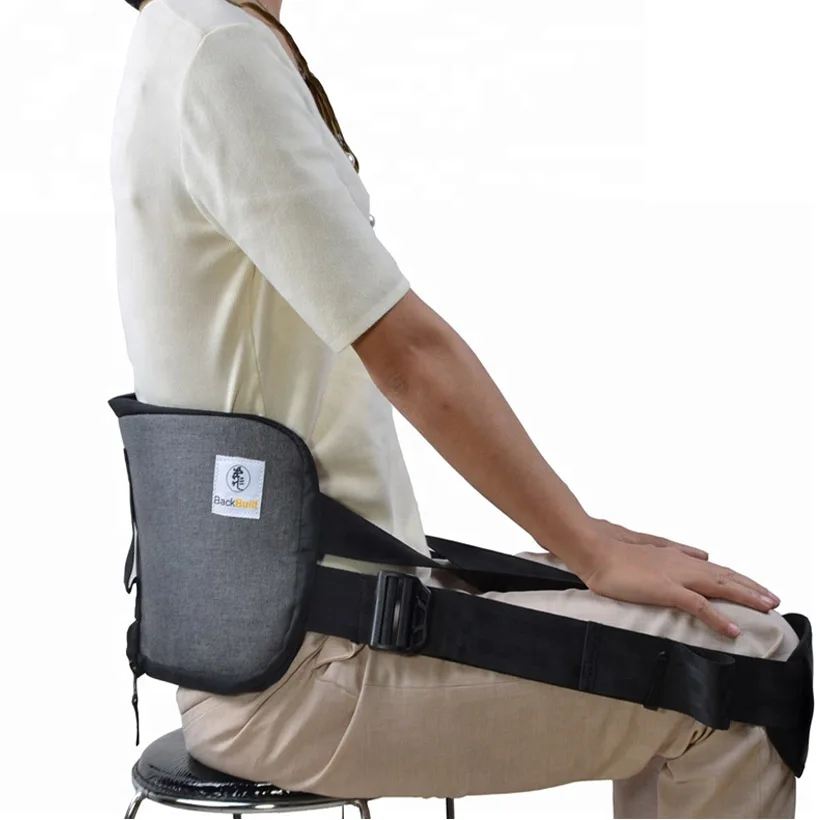 

Wholesale Elastic Back Brace Belt Lumbar Support Back Posture Correction, Black / grey / pink