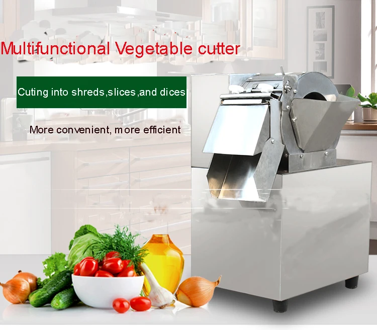 Commercial Fruit Cabbage Garlic Vegetable Cutter Slicer Shredder