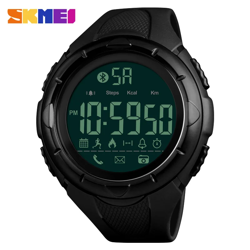 

New Men Fashion Smart Watches SKMEI 1326 Outdoor Sport Waterproof Watch Remote Camera Calorie Bluetooth Watch Relogio Masculino