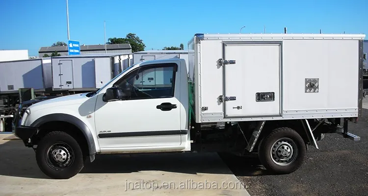 Coldking 2.4m Ice Cream Truck Body For Pick Up Truck Chassis Light Duty ...