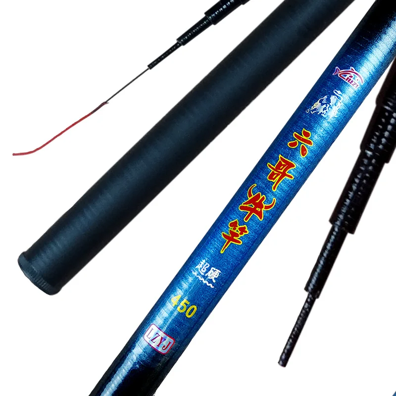 

Best selling low price glass fiber telescopic fishing rod outdoor fishing rod, Blue