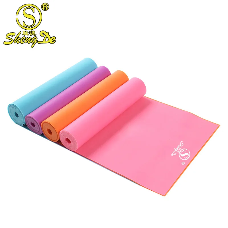 

High Electricity Resistance TPE Yoga Stretch Band For Exercise, Custom color