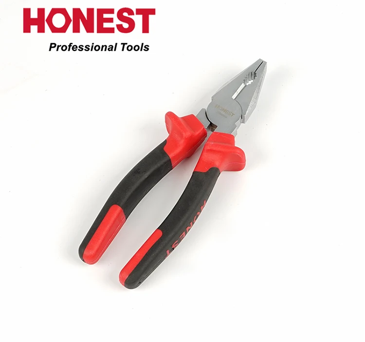 8'' Multifunction of Side Cutter Plier Combination Pliers With soft-grip TPR handle