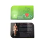 Trending Health Product 1.4MM Thick Leaf Shape Negative Ion Bio Nano Scalar Energy FIR Card