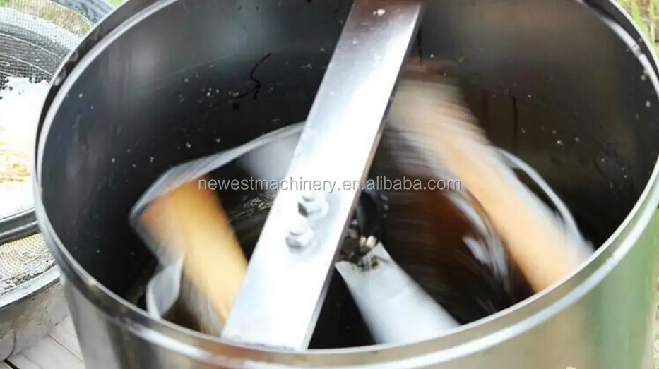 professional 6 frames radial electrical honey extractor