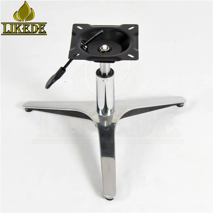 New Cheap 3-Star Aluminum Alloy Chair Base Metal Furniture Leg With Powder Coating Finish