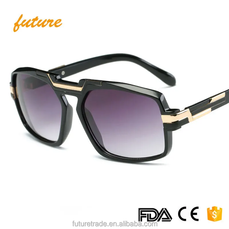 

J6640 HD Sun Glasses Vintage Brand Designer Eyewear Lentes De Sol CE UV400 2019 Retro Sunglasses, Brown grey clear