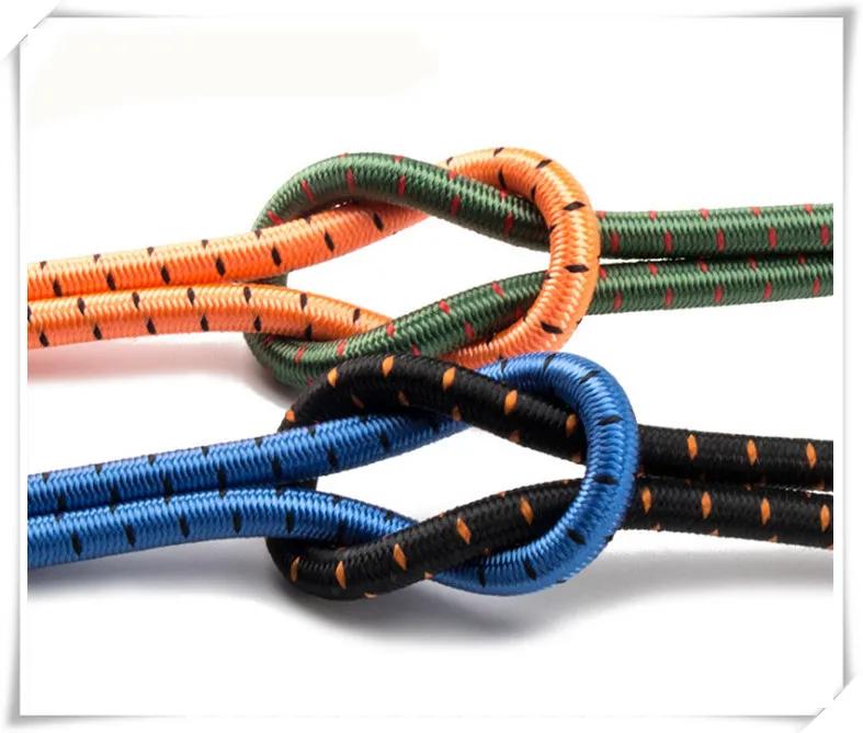 High Stretch Latex Bungee Rope 8mm/elastic Bungee Rope For Package/tie