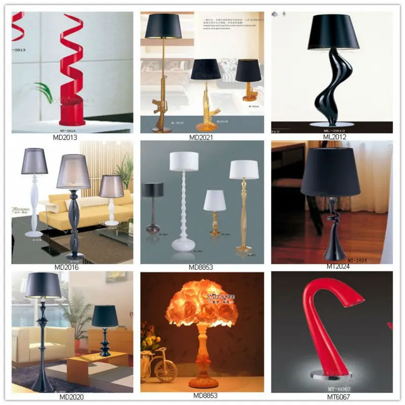 Table, Floor Lamps for Kompar-Meerosee