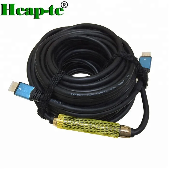 

30m 4k*2k HDMI cable HD HDMI Male to Male Connection + Amplifier 19C+1