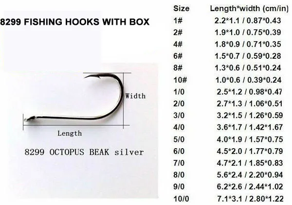 8299 Octopus Beak Hooks fishing Hooks Factory Wholesale fishing Circle 